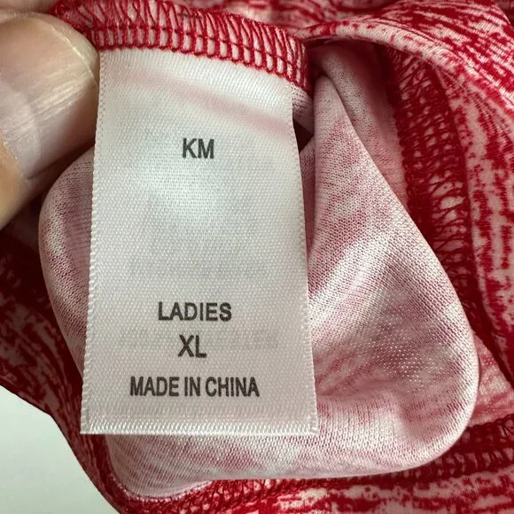 BADGER SPORT WOMEN'S 1/4 ZIP LIGHTWEIGHT PULLOVER IN HEATHERED RED COLOR SIZE XL - Picture 10 of 11